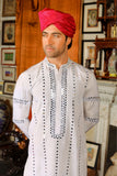 Arif Ashraf - Heeraa - Ivory White - Raw Silk - 2 Piece