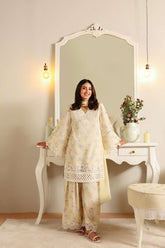 Cross Stitch - ORCHID FLARE Lawn Unstitch Suit For Women - 3 Piece