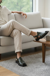 Navado - Kaptaan Chappal Olive For Men