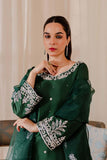 Allure by Ih - CAMELIA - Katan Silk - Emerald - 3 Piece - Studio by TCS