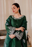 Allure by Ih - CAMELIA - Katan Silk - Emerald - 3 Piece - Studio by TCS