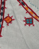 Ayla Studio - EMBROIDERED PASHMINA SHAWL - ZAHRAH - Gray - 1 Piece