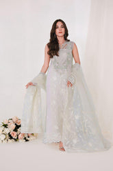 Reema Ahsan - GEET - Organza - Skin - 3 Piece