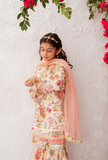Hummingbirdspk - Absolutely Blooming Gharara Set 3 Piece