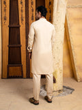 Shahjahan - Ivory Skin Kurta Trouser - 2 Piece