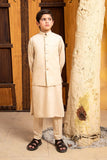 Shahjahan - Ivory Skin Kurta Trouser with Waistcoat - 3 Piece