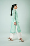 FOZIA KHALID - Dark Mint Delight - Paper Silk - 1 Piece