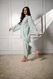 Insia Sohail - Matcha - Ice Green - Silk - 2 Piece
