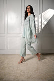 Insia Sohail - Matcha - Ice Green - Silk - 2 Piece