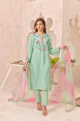 Ruby Couture - ALAYANA - Raw Silk - 3 Piece