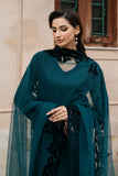 Natasha Kamal - AVALON - teal - Silk & Net - 3 Piece