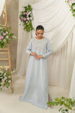 Alishba Kashif - AYLA - Powder blue - Korean Rawsilk - 1 Piece