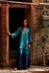 Pinktree - Aab-e-Neel - Ferozi - 3 Piece