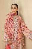 Sania Maskatiya - Aiva (C) - RTD - Cotton Net/Organza/Khaddi Silk - Millennial Pink - 3 Piece