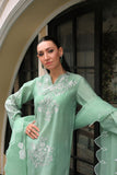 Reema Ahsan - Alyna - Cotton, Lawn with Organza Dupatta - Mint Green - 3 Piece