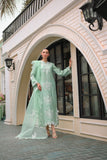 Reema Ahsan - Alyna - Cotton, Lawn with Organza Dupatta - Mint Green - 3 Piece