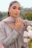 Reema Ahsan - Anamta - Tissue & Net - Rose pink - 3 Piece
