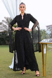 Reema Ahsan - Anosha - Net & Silk - Black - 3 Piece