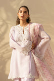 Sania Maskatiya - Arlen - Khaddi Corduroy , Organza , RawSilk - Lilac - 3 Piece