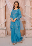 Modest - Maysuri Embroidered Suit For Girl - 3 Piece