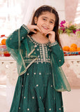 Modest - Cotton Lawn Embroidered Suit For Girl - Green - 3 Piece