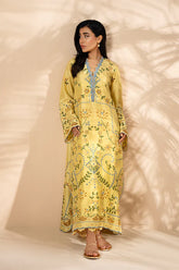 Sania Maskatiya - Aurea - RawSilk / RawSilk - Lemon Yellow - 2 Piece