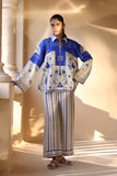 Sania Maskatiya - Aveli - Raw Silk - Cobalt Blue - 2 Piece