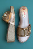 Milli Shoes - Platform Heels For Women - Golden - Studio by TCS