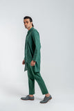 Deepak & Fahad - BAL-M008 - Forest Green - Woven Cotton