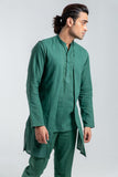 Deepak & Fahad - BAL-M008 - Forest Green - Woven Cotton