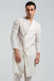Deepak & Fahad - BAL- M10 - Off White - Woven Cotton - 2 Piece
