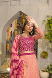 Rubys Couture - Embroidered Lehenga with Embroidered Choli - Marjaan - Studio by TCS