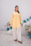 Sadia Aamir - Buttercup - Light Yellow - Pure Lawn - 1 Piece