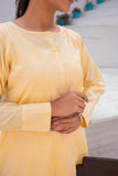 Sadia Aamir - Buttercup - Light Yellow - Pure Lawn - 1 Piece