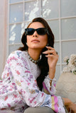 Reema Ahsan - Camellia - Lawn & Organza - Grey - 3 Piece