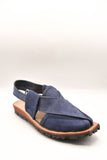 AlifYay Men Charsadda Blue Peshawri Chappal AY FW11