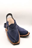 AlifYay Men Charsadda Blue Peshawri Chappal AY FW11