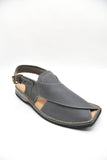 AlifYay Men Charsadda Grey Peshawri Chappal AY FW13