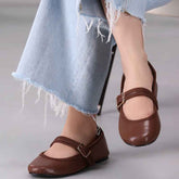 JootiShooti - Chestnut Essential Mary Jane For Women