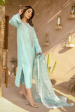 Arif Ashraf - ARJAN - Aqua - Raw Silk & Organza - 3 Piece