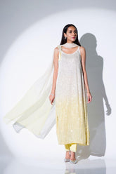 Insia Sohail - MYZA - Yellow - Sequence - 3 Piece - Studio by TCS
