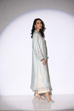 Insia Sohail - Ash - Powder blue - 3 Piece - Cotton net - Studio by TCS