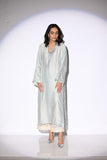 Insia Sohail - Ash - Powder blue - 3 Piece - Cotton net - Studio by TCS