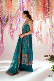 Shehrnaz - Lila Turquoise - SHK-1567 - Turqoise green - Chiffon - 3 Piece