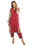 Urooj Fahd - Article 05 - Red - 3 Piece - Studio by TCS