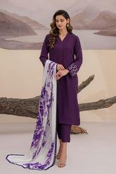 Natasha kamal - Darcy - Deep Purple - Georgette - 3 Piece