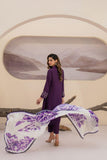 Natasha kamal - Darcy - Deep Purple - Georgette - 3 Piece
