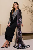 Natasha kamal - Hope - Black - Georgette - 3 Piece