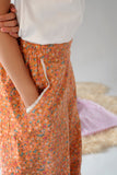Hummingbirds - Peach Meadow Pants - Cotton Lawn - 1 Piece