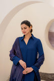Natasha kamal - Yen - Navy - Georgette - 3 Piece